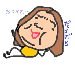 hanryu-obachan sticker #1842485