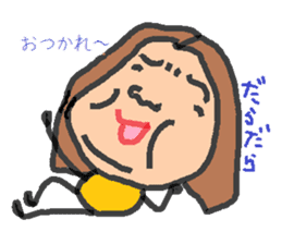 hanryu-obachan sticker #1842485