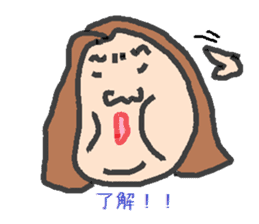 hanryu-obachan sticker #1842488