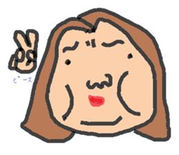 hanryu-obachan sticker #1842490