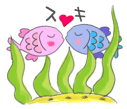 Warm feeling sticker sticker #1842702