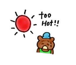 Kumagoro and Mimiko sticker #1842775