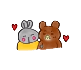 Kumagoro and Mimiko sticker #1842803