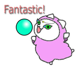 Fortune-telling cat sticker #1842852