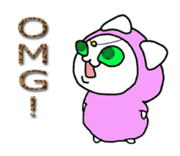 Fortune-telling cat sticker #1842853