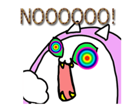 Fortune-telling cat sticker #1842860