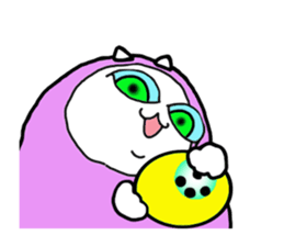 Fortune-telling cat sticker #1842863