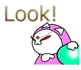 Fortune-telling cat sticker #1842868