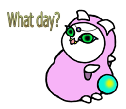 Fortune-telling cat sticker #1842872