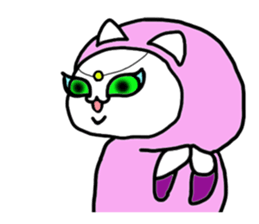 Fortune-telling cat sticker #1842877