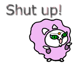 Fortune-telling cat sticker #1842881