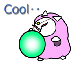 Fortune-telling cat sticker #1842885