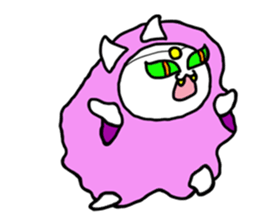 Fortune-telling cat sticker #1842888