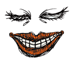 Faceless stamp sticker #1842934