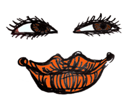 Faceless stamp sticker #1842935