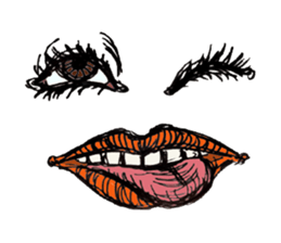 Faceless stamp sticker #1842937