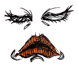 Faceless stamp sticker #1842941