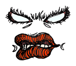 Faceless stamp sticker #1842943