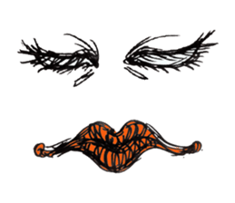 Faceless stamp sticker #1842946