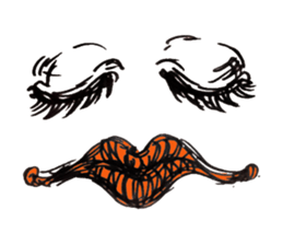 Faceless stamp sticker #1842961