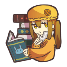 Confectionery girls sticker #1843431