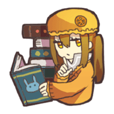 Confectionery girls sticker #1843431