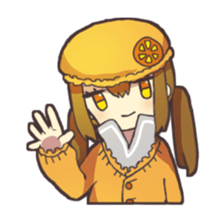 Confectionery girls sticker #1843433