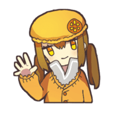 Confectionery girls sticker #1843433