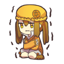 Confectionery girls sticker #1843436