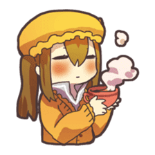 Confectionery girls sticker #1843440