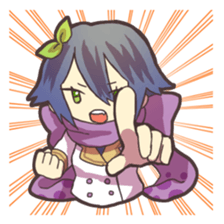 Confectionery girls sticker #1843446