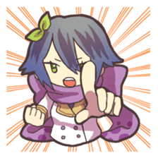 Confectionery girls sticker #1843446