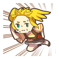 Confectionery girls sticker #1843449