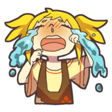 Confectionery girls sticker #1843450