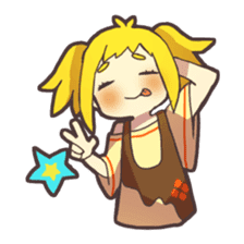 Confectionery girls sticker #1843452