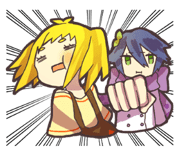 Confectionery girls sticker #1843457