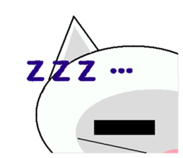 chick & cat sticker #1843785