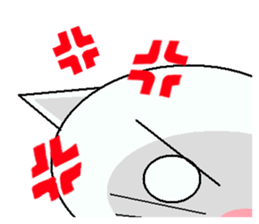 chick & cat sticker #1843786