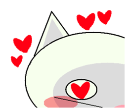 chick & cat sticker #1843792