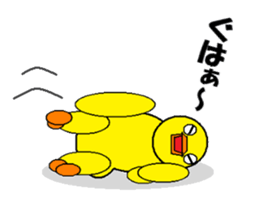 chick & cat sticker #1843795