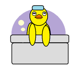 chick & cat sticker #1843810