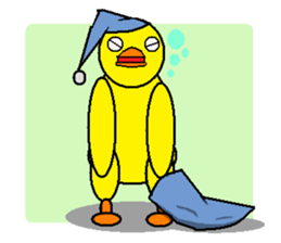 chick & cat sticker #1843813