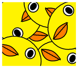 chick & cat sticker #1843819