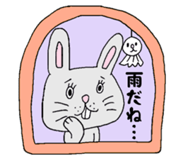 Negative rabbit Mary. sticker #1844066