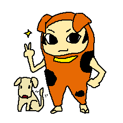 dog costume / INUYAMASAN