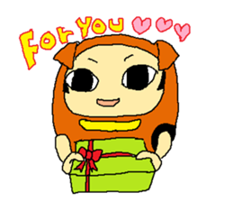 dog costume / INUYAMASAN sticker #1845149