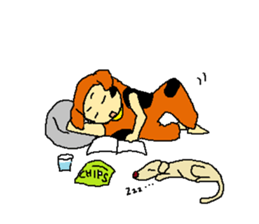 dog costume / INUYAMASAN sticker #1845151