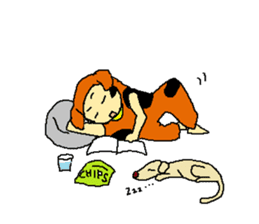 dog costume / INUYAMASAN sticker #1845151