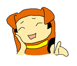 dog costume / INUYAMASAN sticker #1845152