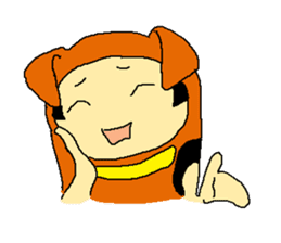 dog costume / INUYAMASAN sticker #1845152